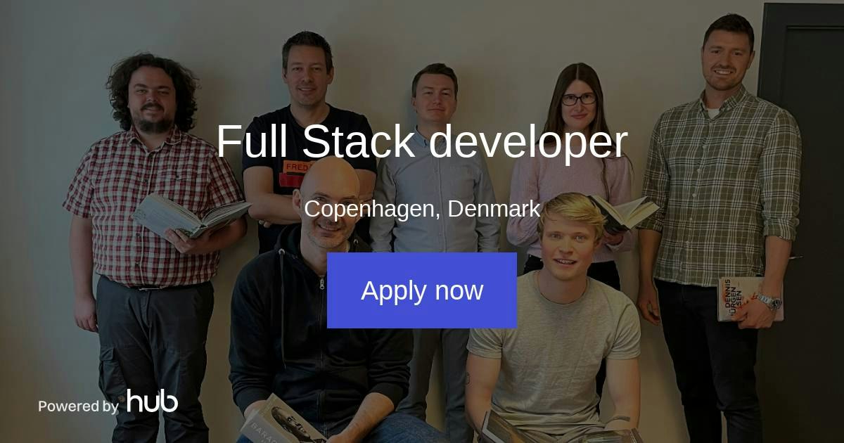 The Hub | Full Stack developer | Tales ApS