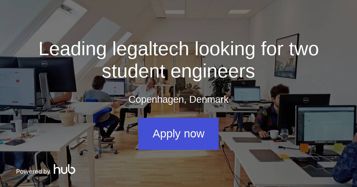 The Hub | Leading Legaltech Looking For Two Student Engineers ...