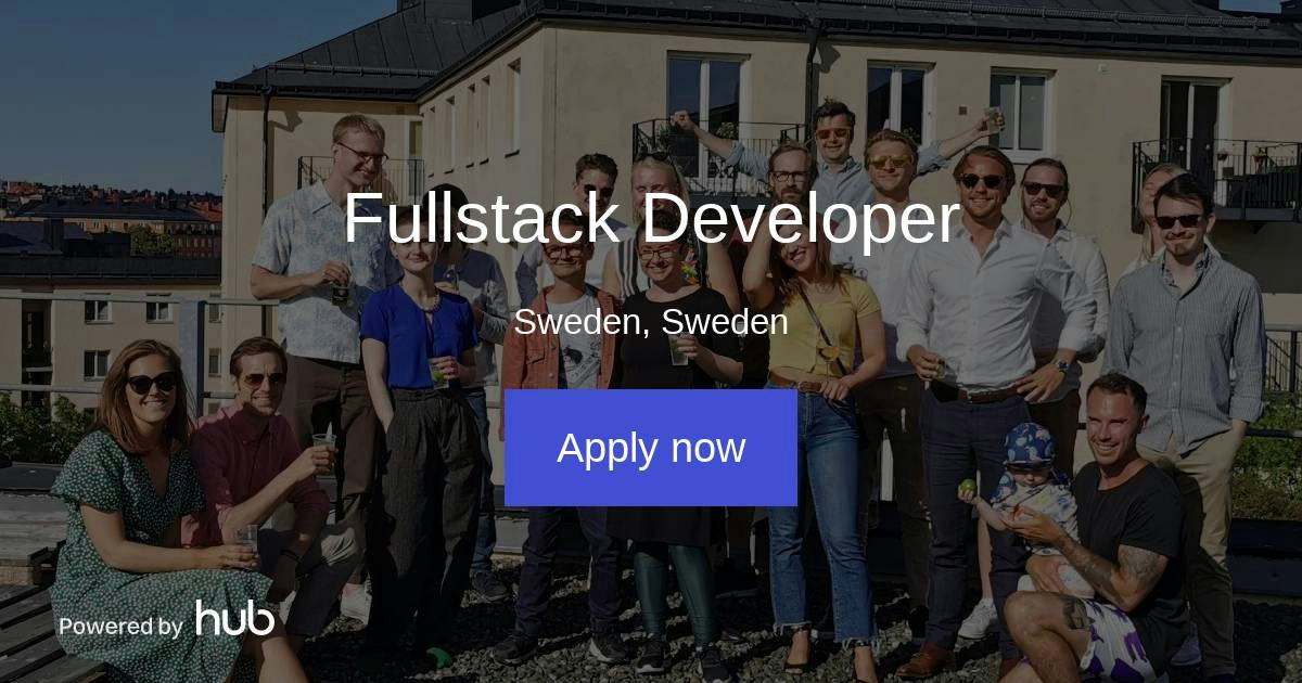 The Hub | Fullstack Developer | VNTRS