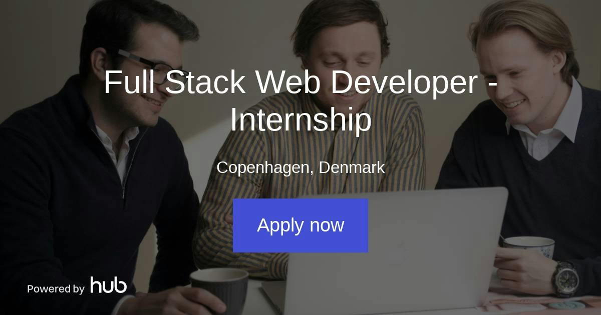 The Hub | Full Stack Web Developer - Internship | Griinbi