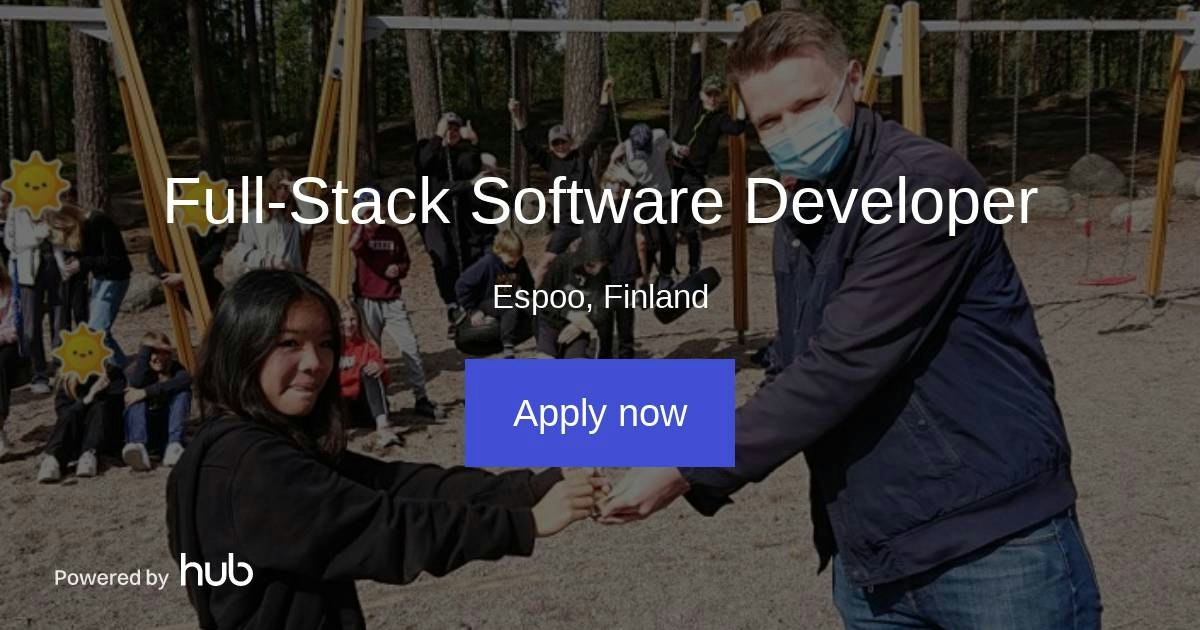 The Hub | Full-Stack Software Developer | SkillGrower Oy