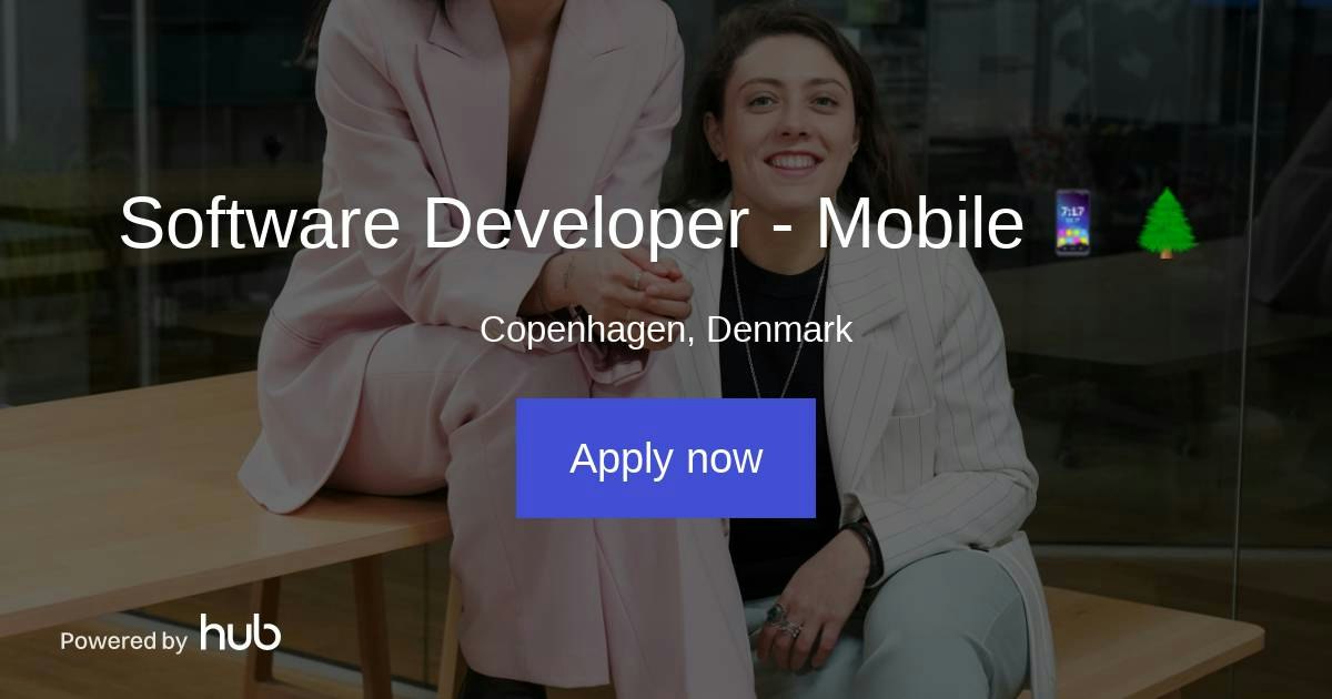 The Hub | Software Developer - Mobile 📱🌲 | Finuprise ApS