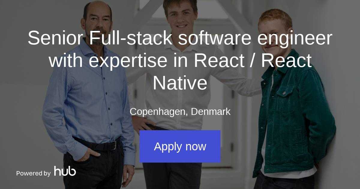 The Hub | Senior Full-stack software engineer with expertise in React ...