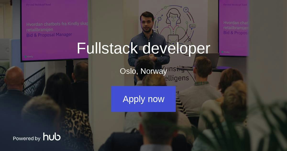 The Hub | Fullstack developer | Kindly