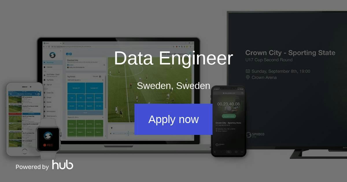 The Hub | Data Engineer | Spiideo