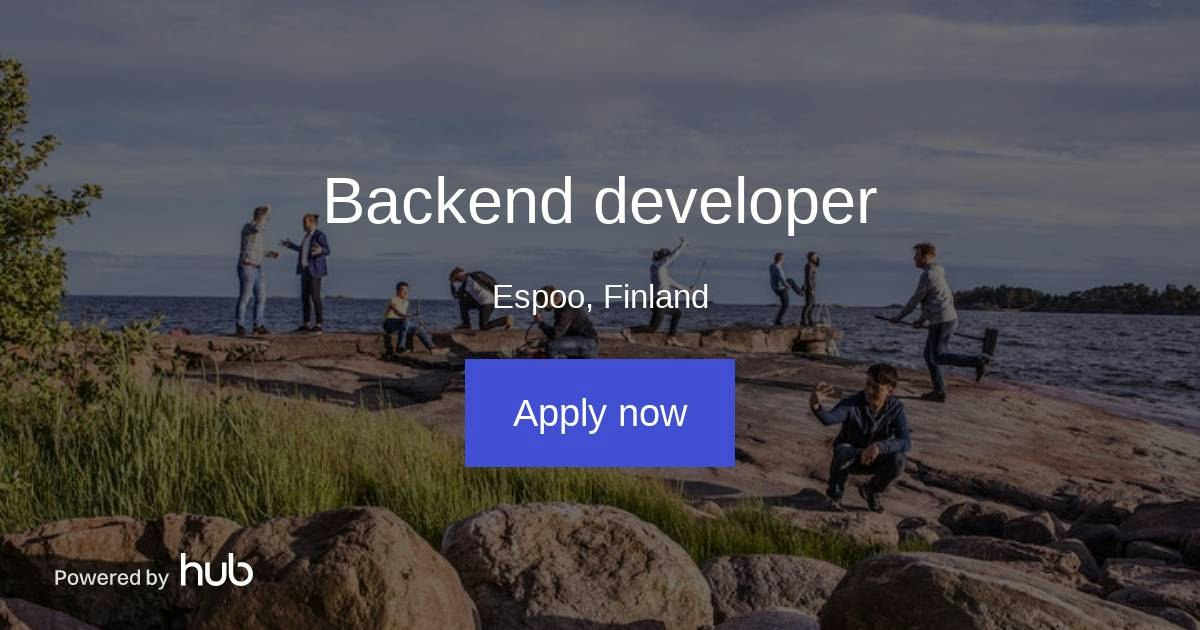 The Hub | Backend developer | SkenarioLabs