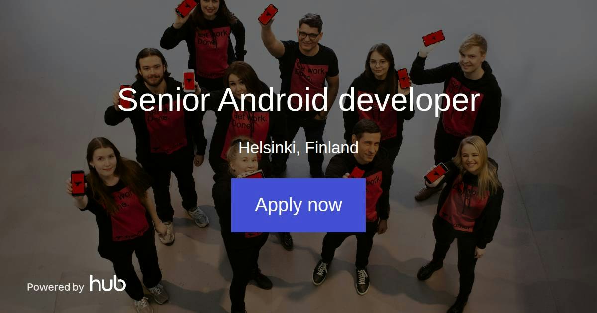 The Hub | Senior Android developer | Treamer Oy