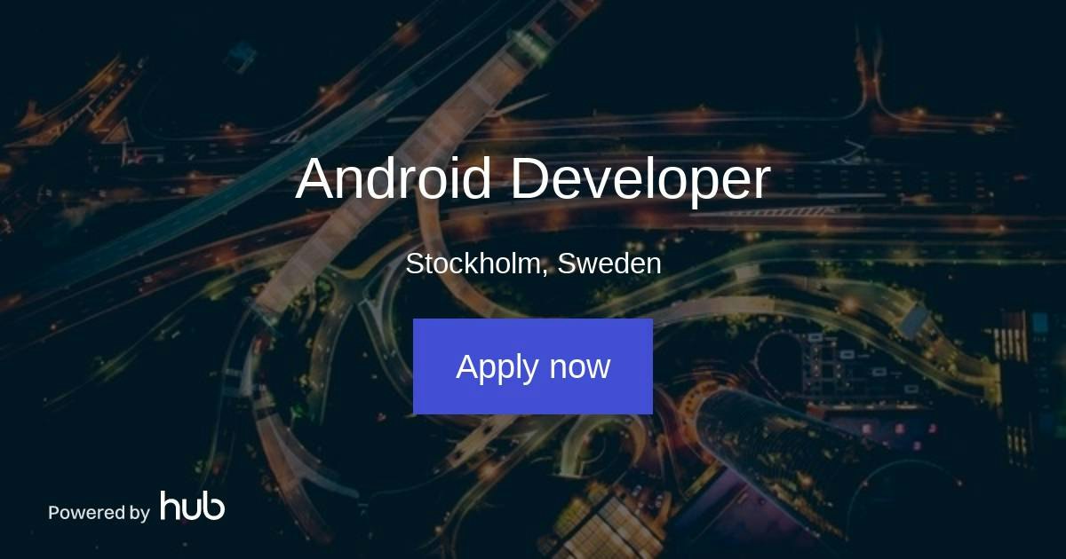 The Hub | Android Developer | EVAM