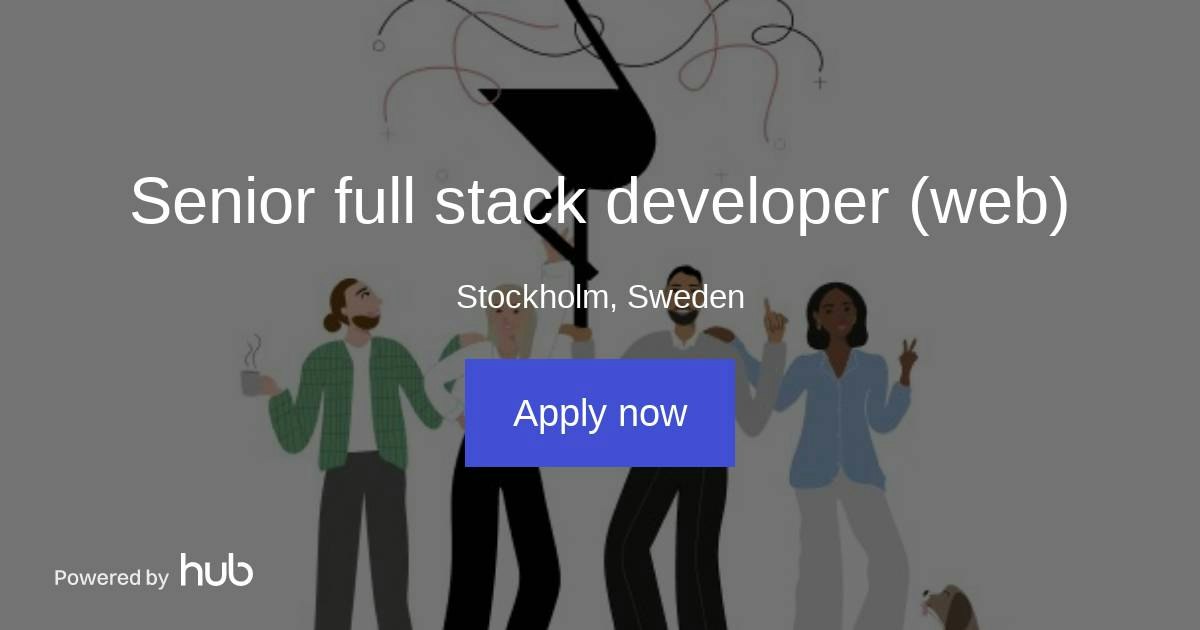 The Hub | Senior full stack developer (web) | Respaces