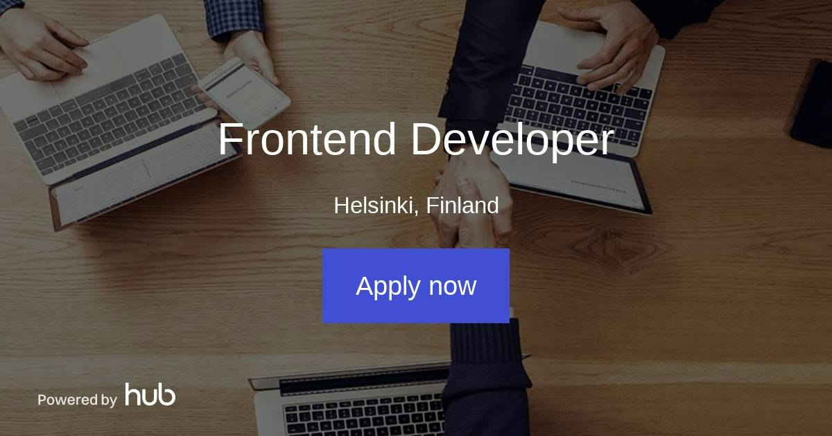 The Hub | Frontend Developer | Docue