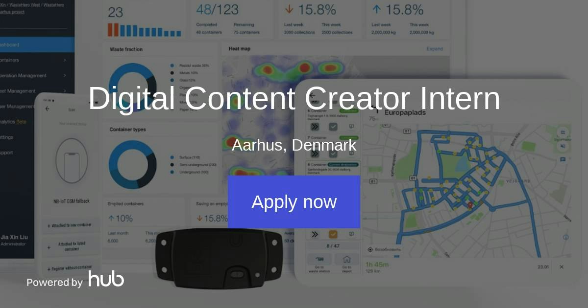 The Hub | Digital Content Creator Intern | WasteHero