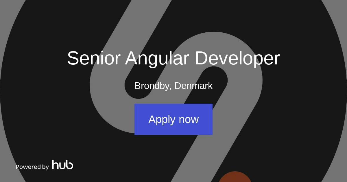 The Hub | Senior Angular Developer | LogiSnap