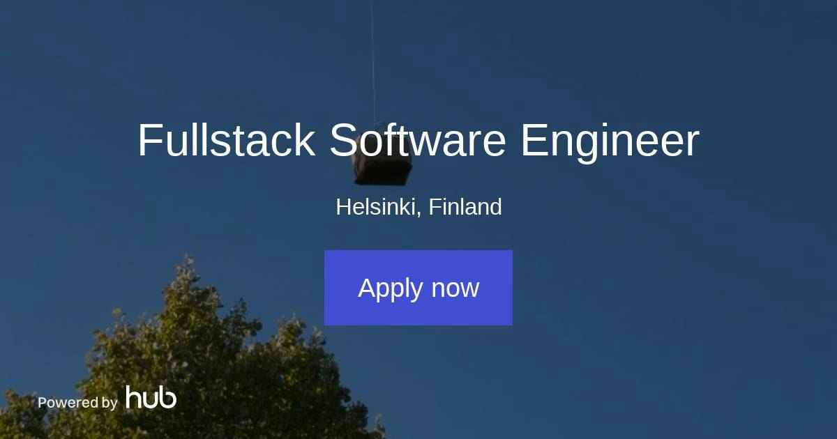 The Hub | Fullstack Software Engineer | Huuva