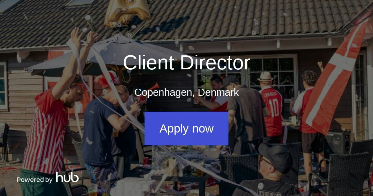 The Hub | Client Director | Mustache ApS