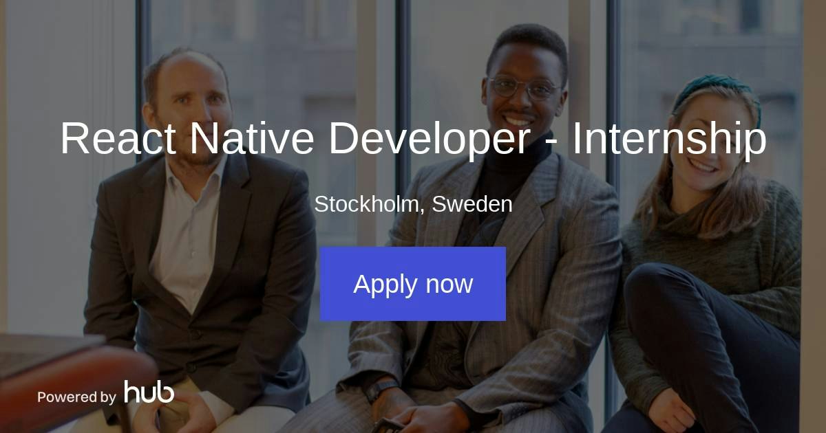 The Hub | React Native Developer - Internship | Aline - Learn Better