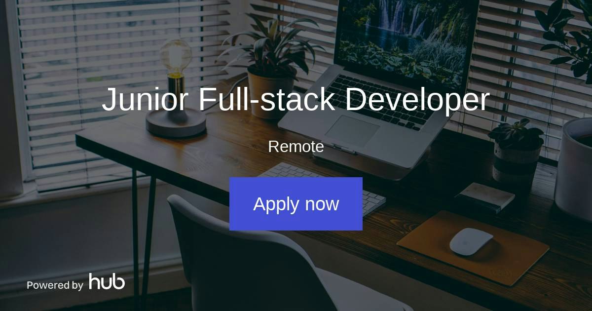 The Hub | Junior Full-stack Developer | Nordplaner ApS