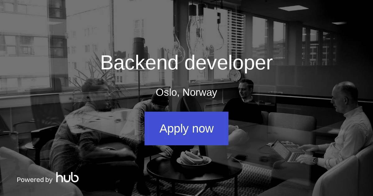 The Hub | Backend developer | Ownersroom