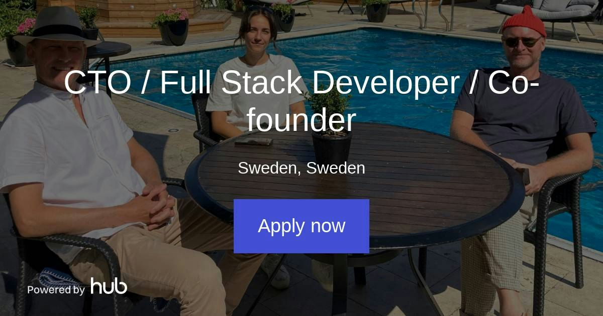 The Hub | CTO / Full Stack Developer / Co-founder | Footprint Level®