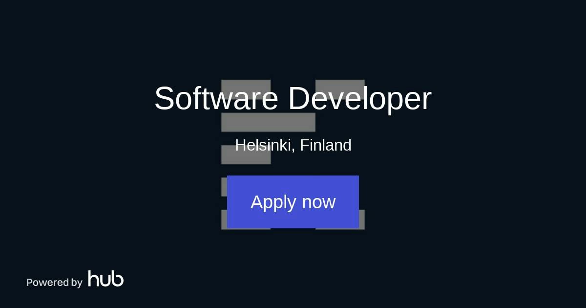 The Hub | Software Developer | Kapacity.io