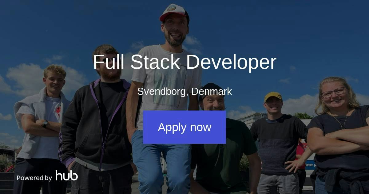 The Hub | Full Stack Developer | INILAB ApS