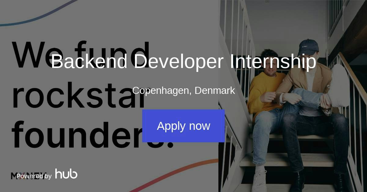 The Hub | Backend Developer Internship | MXNEY