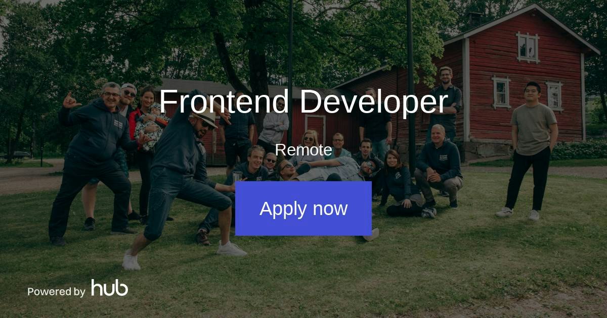 The Hub | Frontend Developer | MeetingPackage
