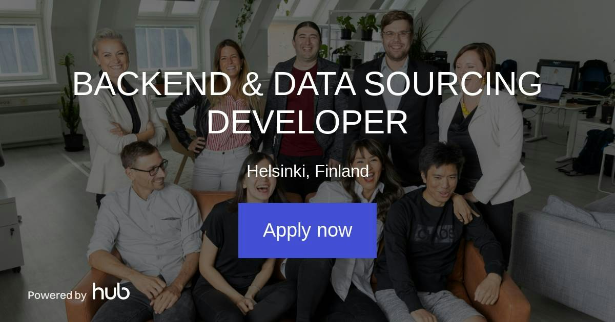 The Hub | BACKEND & DATA SOURCING DEVELOPER | CHAOS