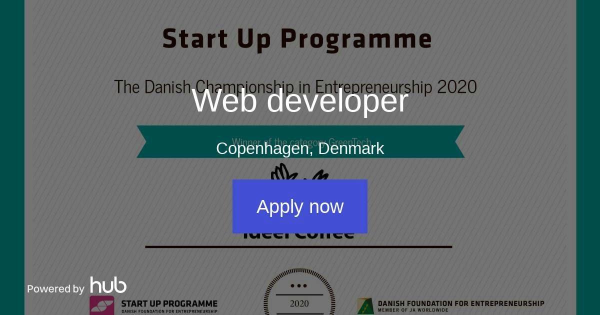The Hub | Web developer | ideel