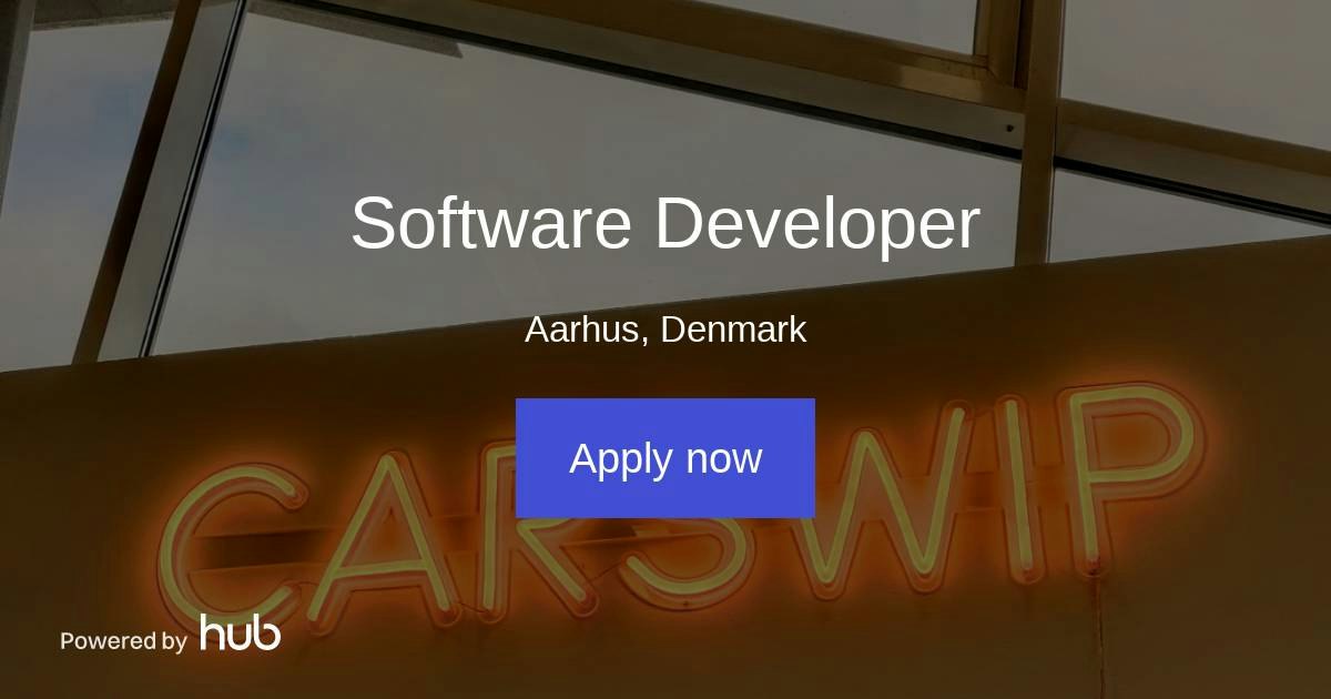 The Hub | Software Developer | Carswip