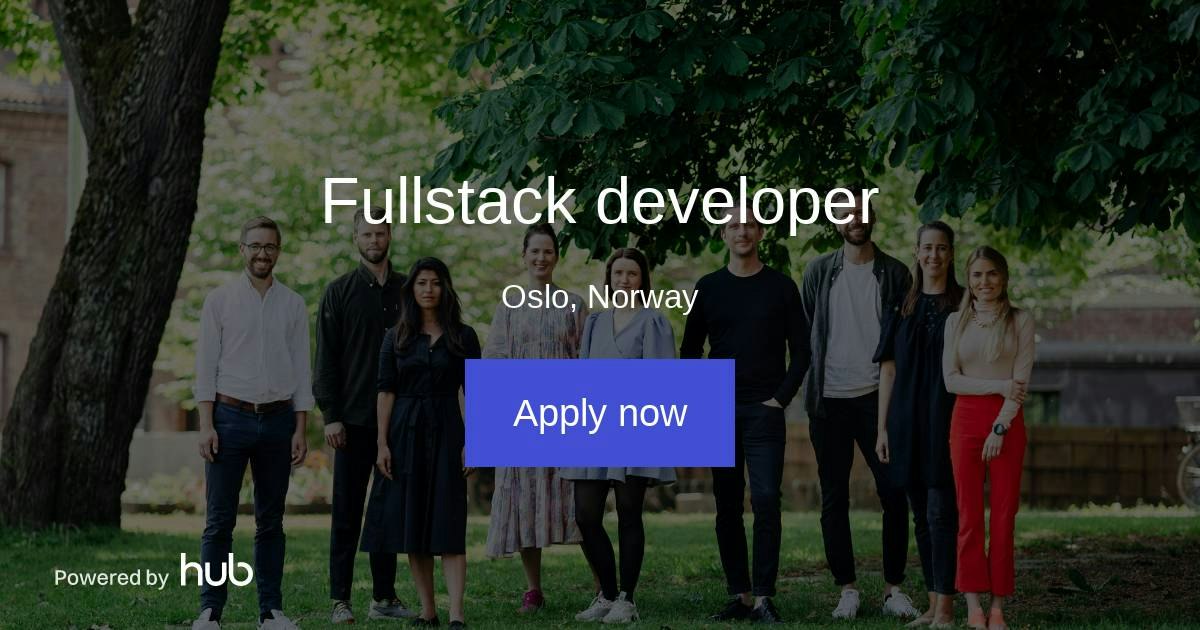 The Hub | Fullstack developer | EqualityCheck