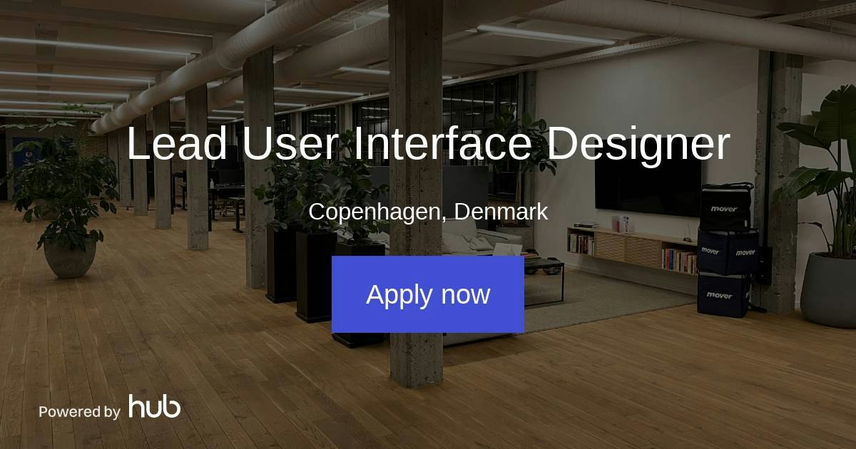 The Hub | Lead User Interface Designer | Mover