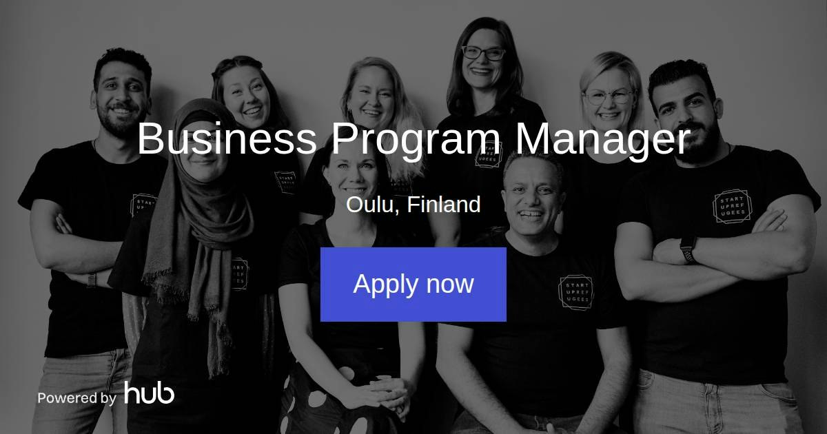 The Hub | Business Program Manager | Startup Refugees