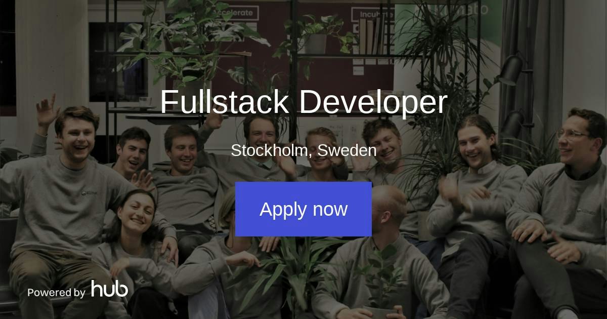 The Hub | Fullstack Developer | Klimato