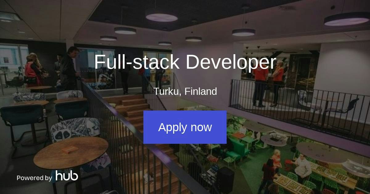 The Hub | Full-stack Developer | Tidy Technologies