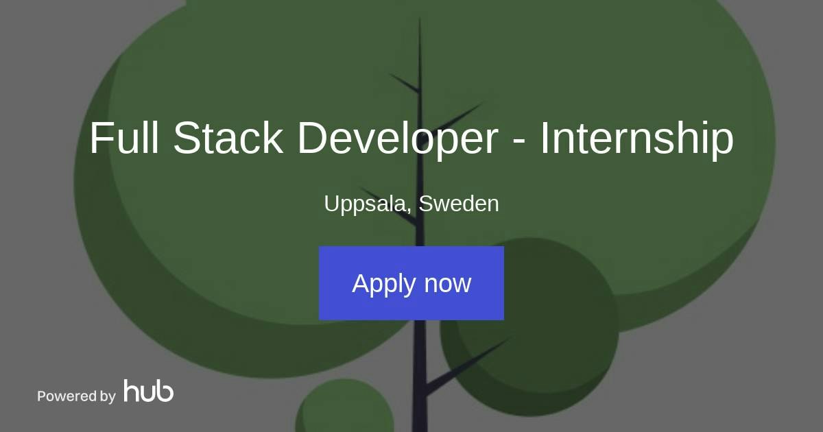 The Hub | Full Stack Developer - Internship | Zeeds