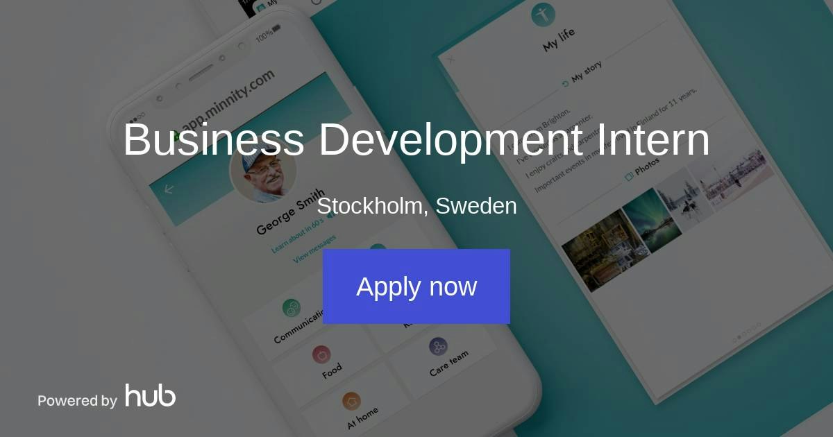 The Hub | Business Development Intern | Minnity