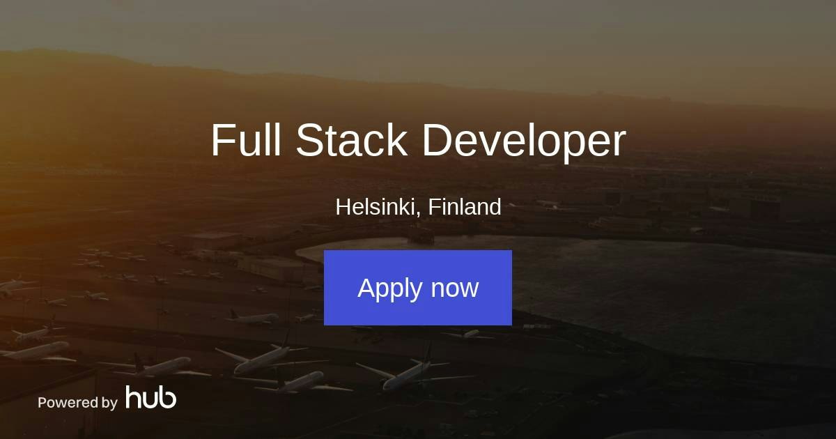 The Hub | Full Stack Developer | myPlane