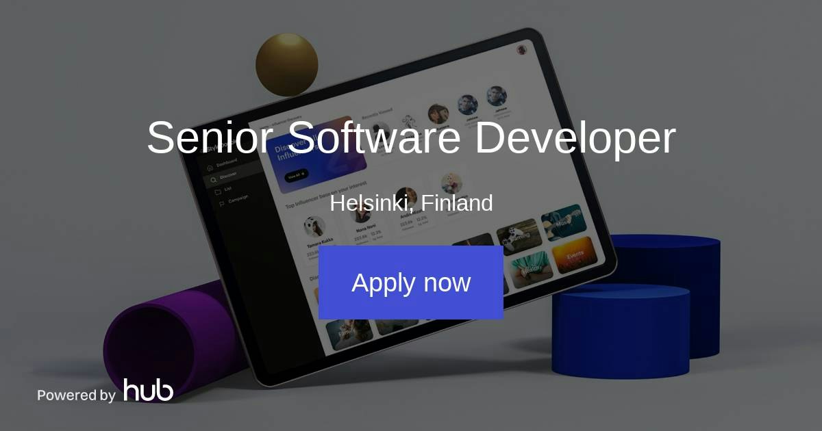 The Hub | Senior Software Developer | StyleDoubler