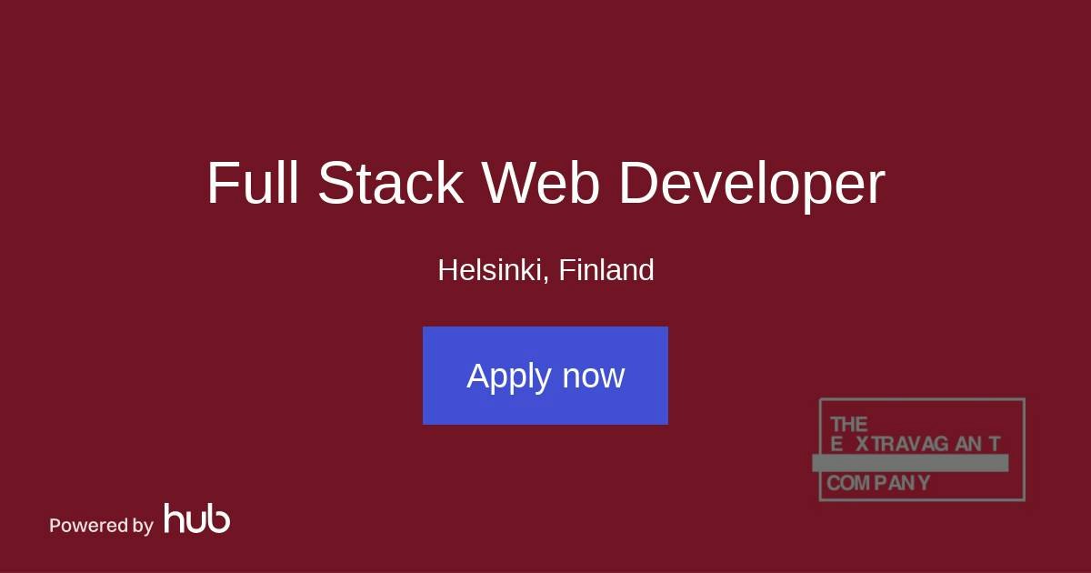 The Hub | Full Stack Web Developer | Exolyt