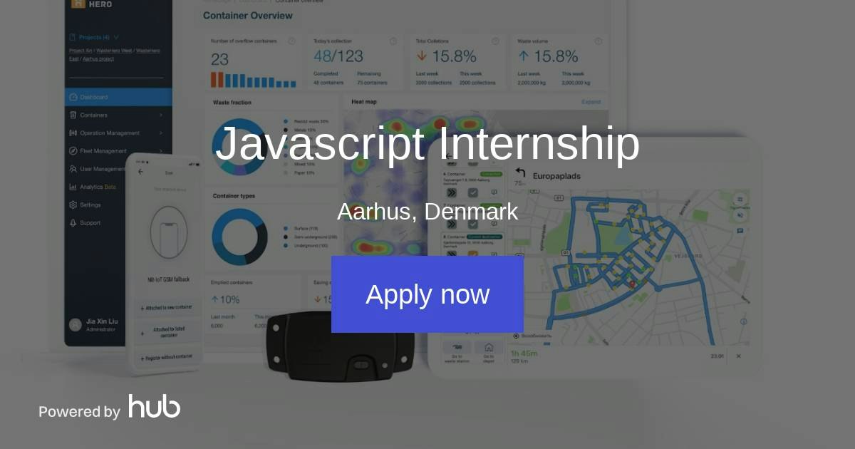 The Hub | Javascript Internship | WasteHero