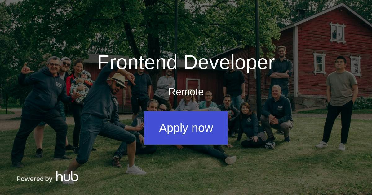 The Hub | Frontend Developer | MeetingPackage