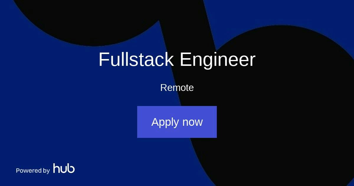 The Hub | Fullstack Engineer | AlexisHR