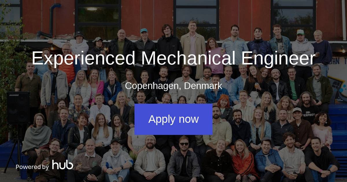 The Hub Experienced Mechanical Engineer SOUNDBOKS ApS