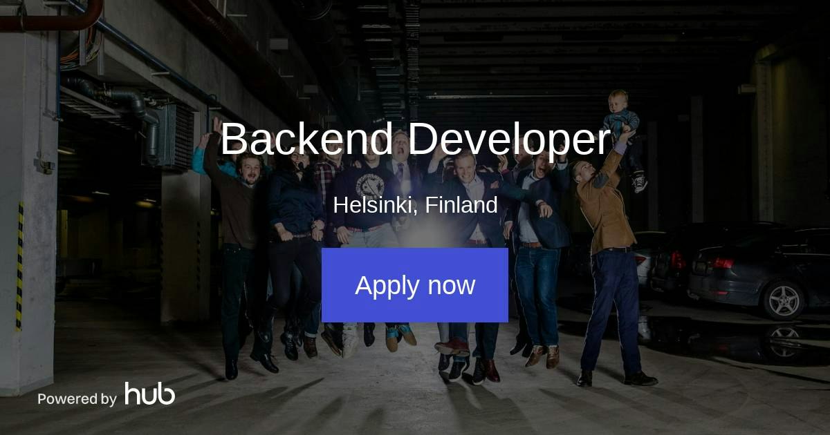 The Hub | Backend Developer | giosg