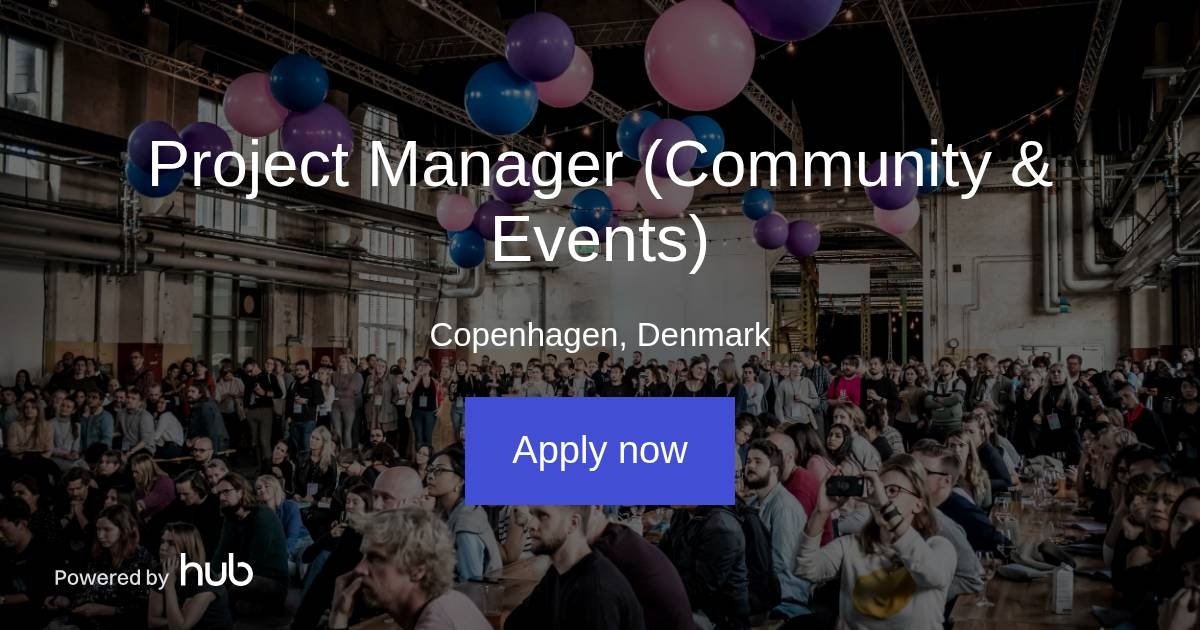 The Hub | Project Manager (Community & Events) | Design Matters
