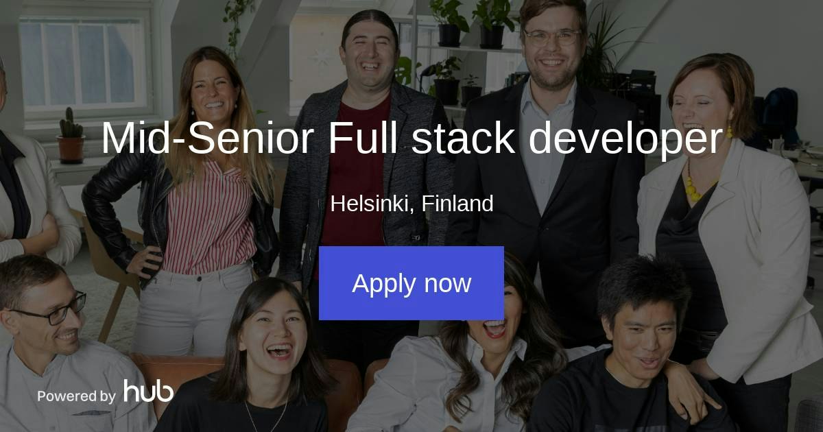 The Hub | Mid-Senior Full stack developer | CHAOS