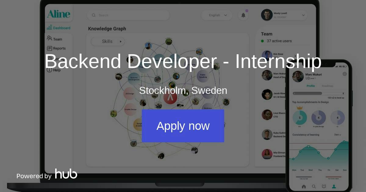 The Hub | Backend Developer - Internship | Aline - Learn Better