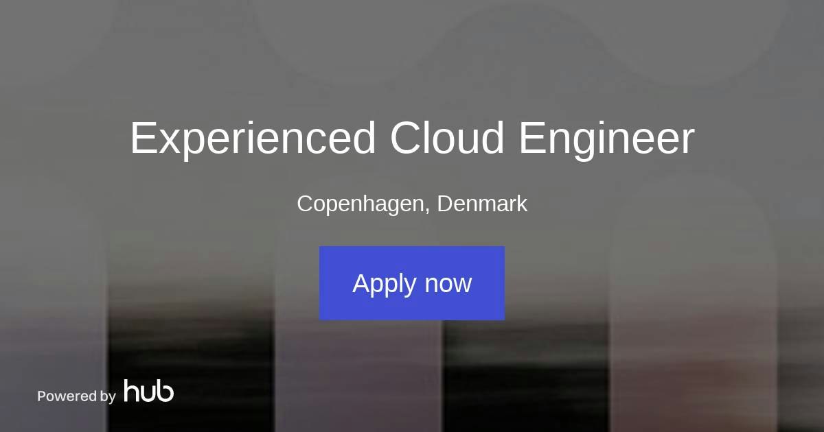 The Hub | Experienced Cloud Engineer | Spirii