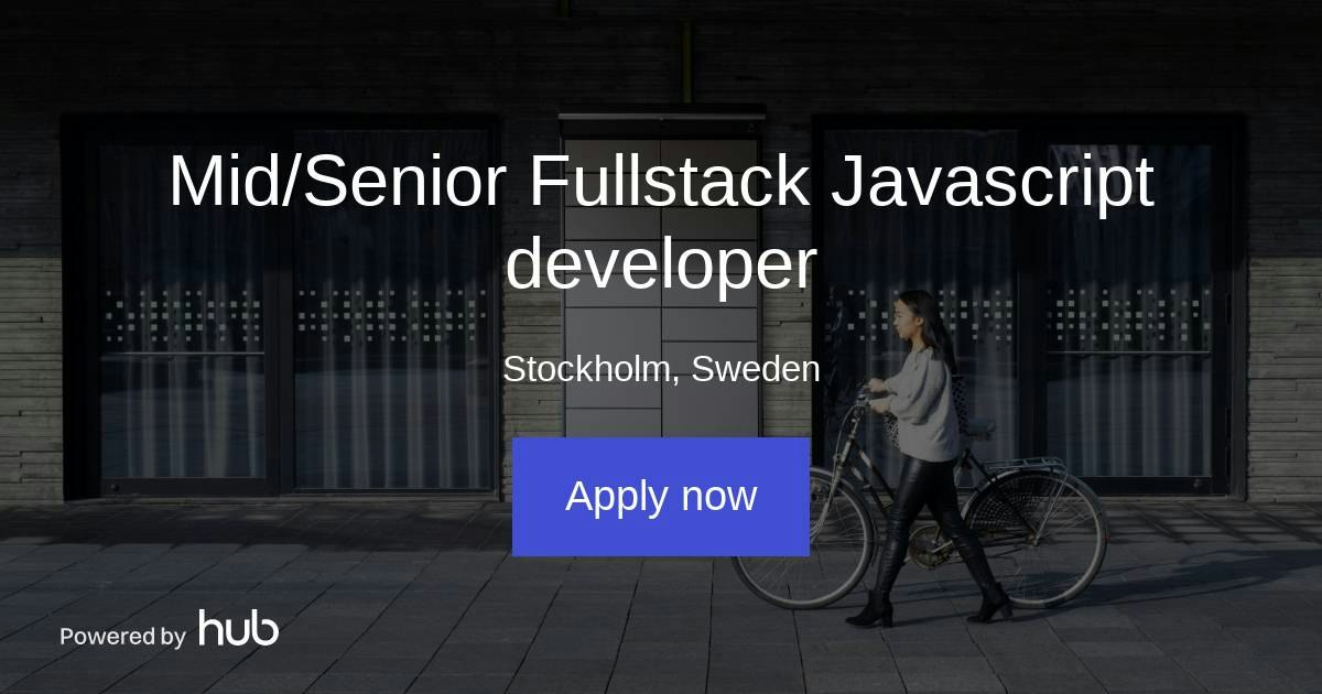 The Hub | Mid/Senior Fullstack Javascript developer | Qlocx iBoxen ...