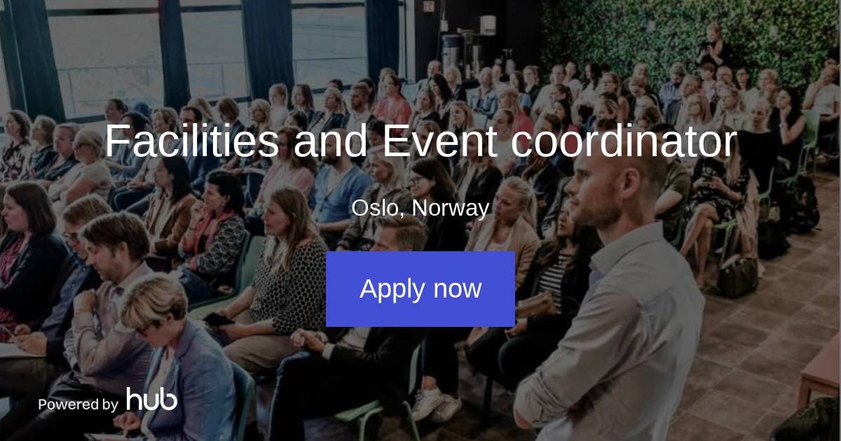 The Hub Facilities and Event coordinator Startup Norway